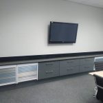 New office areas for MSCP Trans using #Ceaserstone #Jetblack