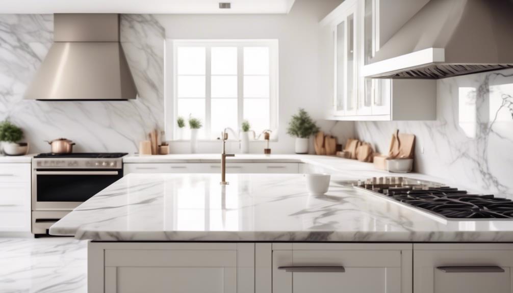 durable and elegant marble countertops