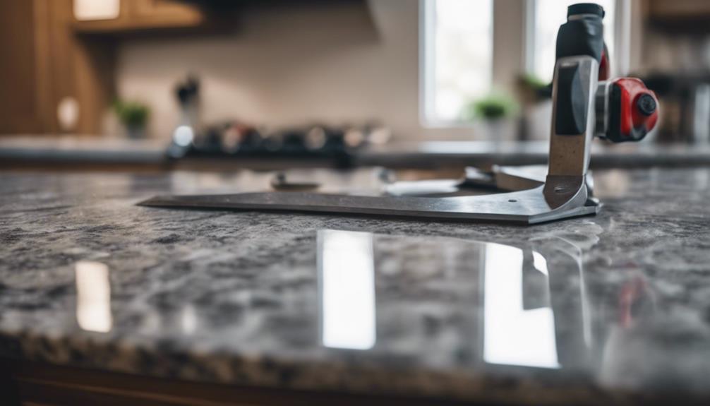 granite countertop installation methods