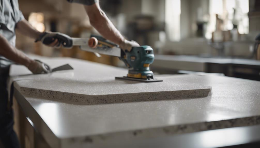 engineered stone fabrication process