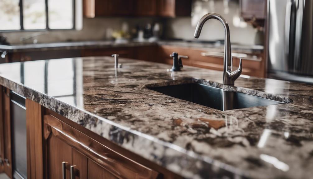 highly durable granite countertops