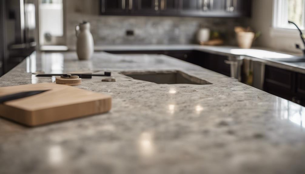 leveling countertops with precision