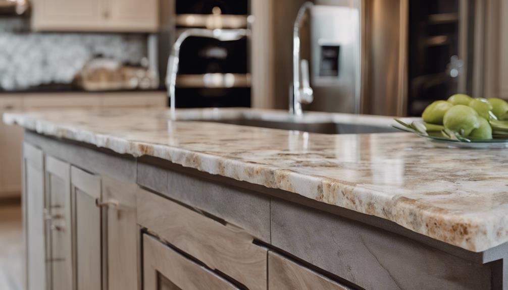 stone countertop edge choices